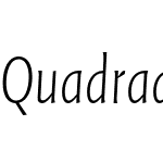 QuadraatSansPro-CnXlightIta