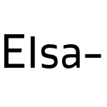 Elsa Regular