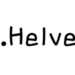 .Helvetica Light