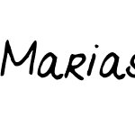 MariasHandwriting