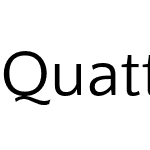 Quattrocento Sans