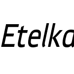 Etelka Narrow Text Pro