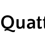 Quattrocento Sans