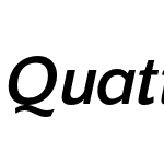 Quattrocento Sans