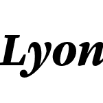 Lyon Text Bold