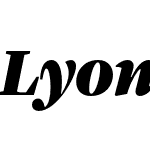 Lyon Display Black