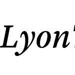 Lyon Text Regular No. 2