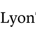 Lyon Text Regular