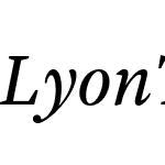 Lyon Text Regular