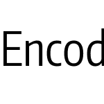 Encode Sans Compressed