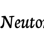 Neuton Cursive