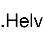 .Helvetica Neue Desk UI