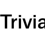 Trivia Sans Medium