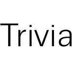 Trivia Sans Book