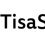 TisaSansOT-Medium