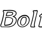 BoltonItalicOutline