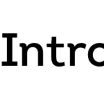 Intro Regular