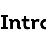 Intro Bold Alt