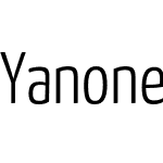 Yanone Kaffeesatz Light