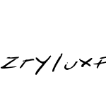 ZryluxFont