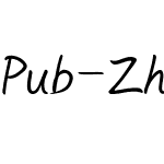 Pub-ZhangHaoYingBiKaiShu