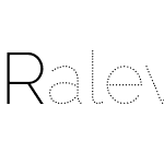 Raleway Dots Beta01