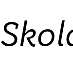 SkolaSans