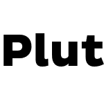 Pluto Sans Heavy