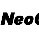 NeoGram Black Italic