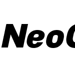 NeoGram Heavy Italic