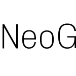 NeoGram Condensed Light