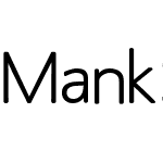 MankSans-Medium