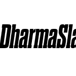 Dharma Slab M ExBold Italic