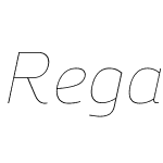 Regan Alt UltraLight Italic