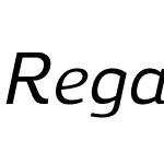 Regan Alt Medium Italic
