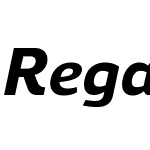 Regan Alt ExtraBold Italic