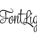 Font Light T 9