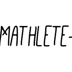 Mathlete Bulky Slant