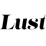 Lust Italic