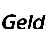 Gelder Sans