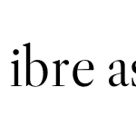 Libre Caslon Display Beta 12