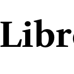 Libre Caslon Text Beta22