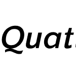 Quattrocento Sans