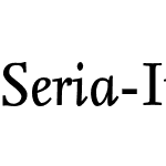 Seria-Italic