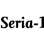 Seria-BoldItalic