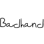 Badhandwriting