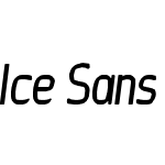 Ice Sans Compressed