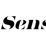 Sensaway-HeavyItalic