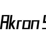 Akron Sans NBP