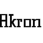 Akron Serif NBP